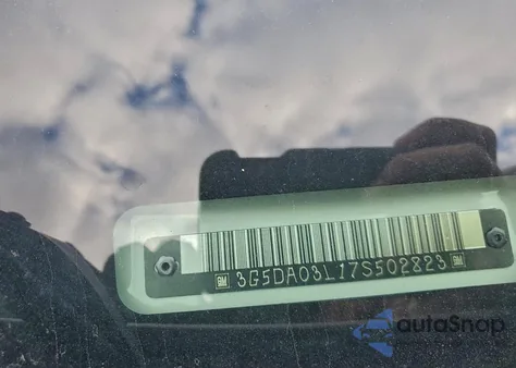 2007 Buick Rendezvous Cx z USA, uszkodzony, nr VIN 3G5DA03L17S502823